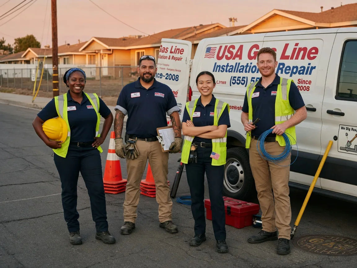 Gas Line Installation company in Pickrell, NE
